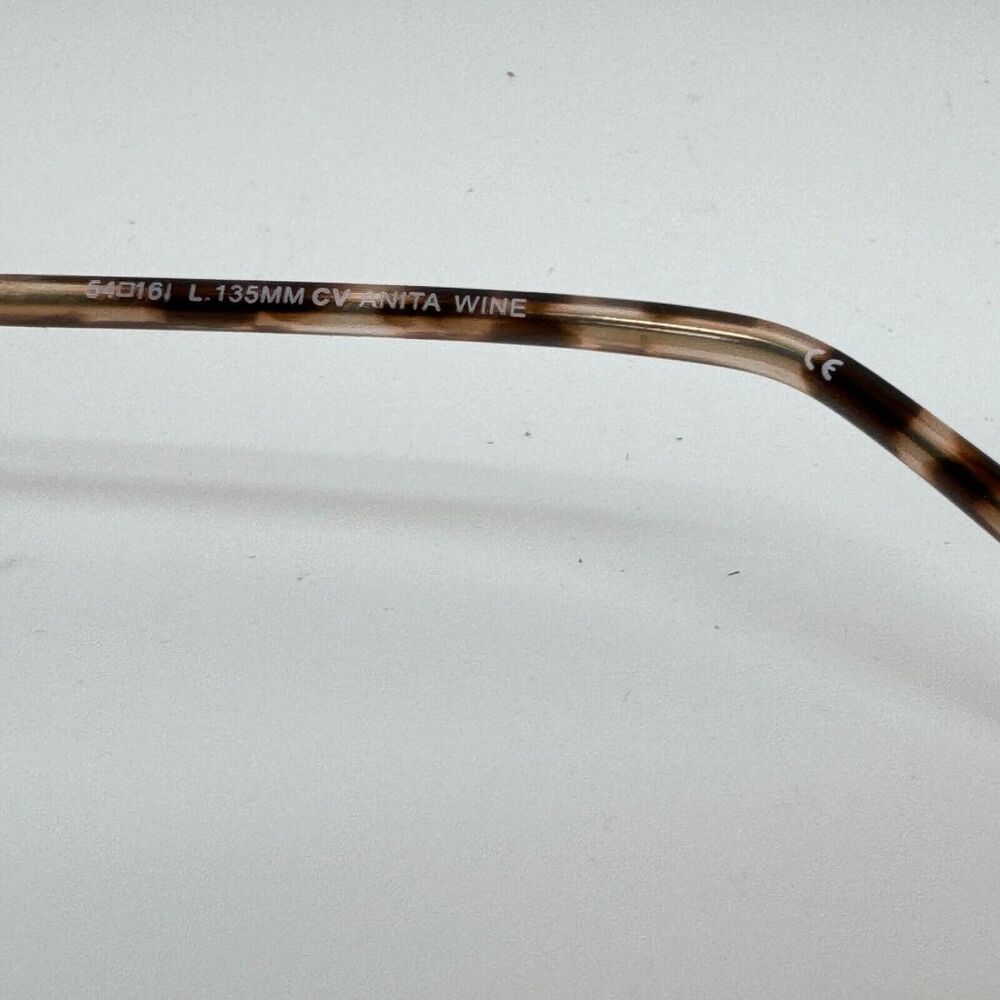 BCBGMAXAZRIA ANITA Wine‎ Eyeglasses Frames 54-16-135mm H13683 - Picture 6 of 7